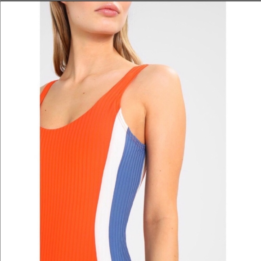 🔥 RVCA womens July color block one piece swimsuit 🔥 - Picture 4 of 6